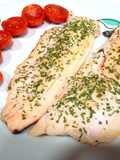 Filetes de trucha al toque de limón