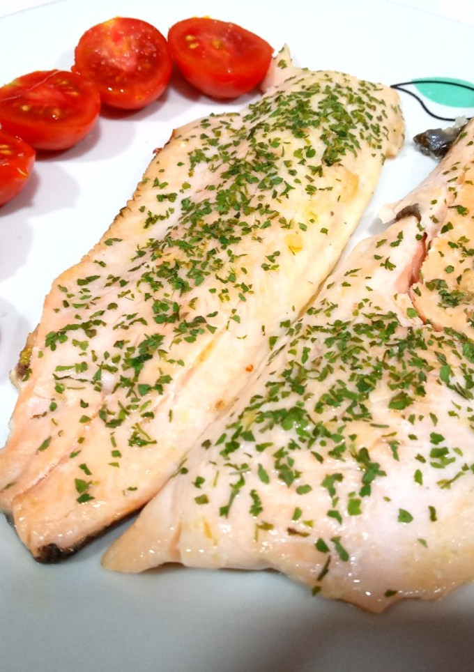Una foto de Filetes de trucha al toque de limón