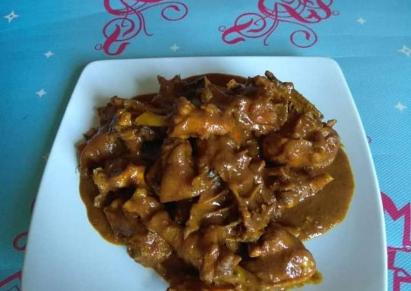 Rendang ayam kampung