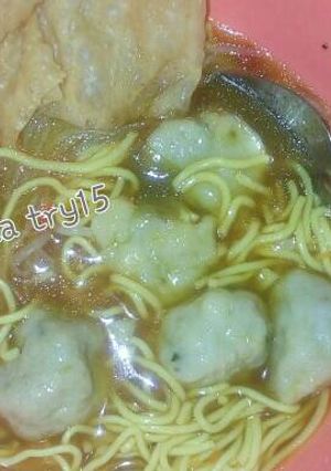 Foto resep Bakso ikan bandeng Novyta try15