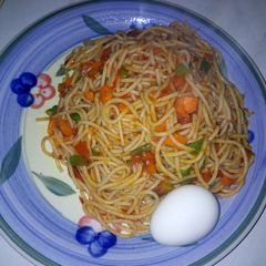 A picture of Spagetti.