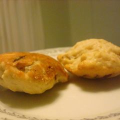 A picture of Date walnut raisin whole wheat muffins.