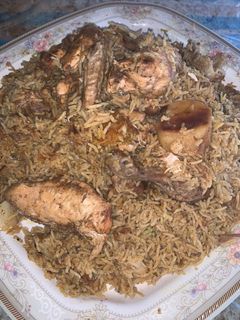 صورة لوصفة مقلوبة الفخاره