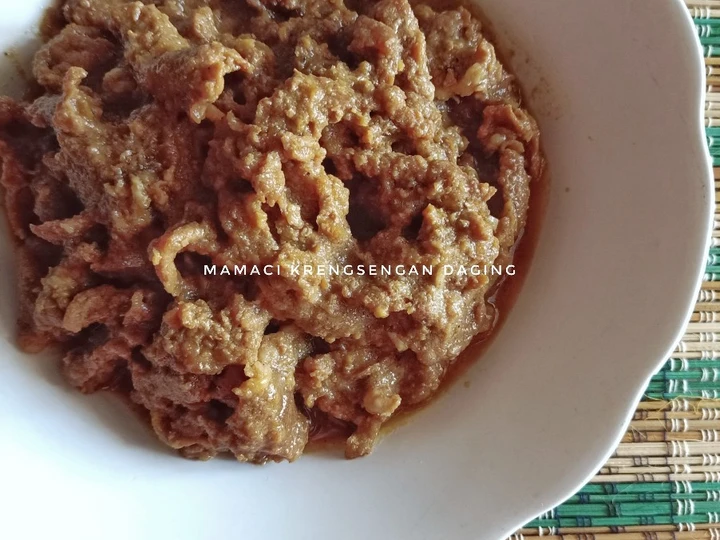Langkah Mudah untuk Membikin Resep Mamaci Krengsengan Daging yang Uenak Anti Ribet, Sempurna