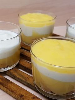 Una foto de Postre de limón