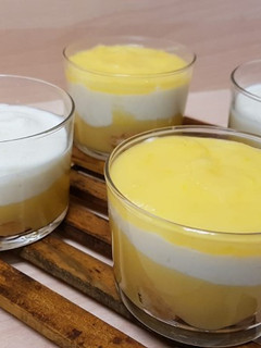 Una foto de Postre de limón