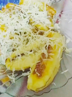 Foto resep Pisang Bakar Teflon Topping Keju