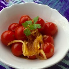 A picture of Japanese Soy Mini Tomatoes.