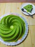 Puding Alpukat Creamy Matcha