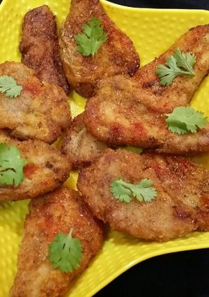 A picture of Crispy Arbi.
