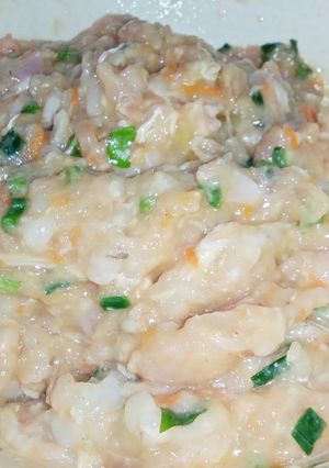 Foto resep Adonan Dimsum/Hakao/Pangsit/Wonton/Dumpling Udang Ayam