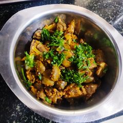 A picture of Mushroom masala.