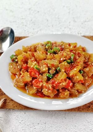 Foto resep Cingur Sambel Pedes