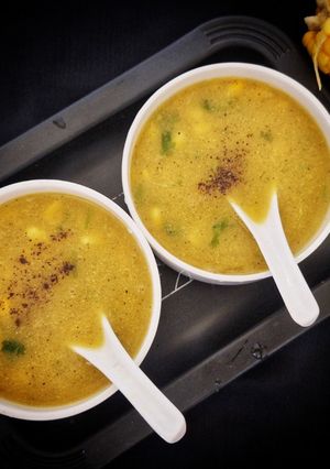 A picture of Sweet Corn Soup.