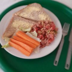 A picture of Simple lunch.