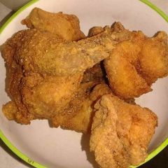 A picture of Fried chicken. #chicken contest.