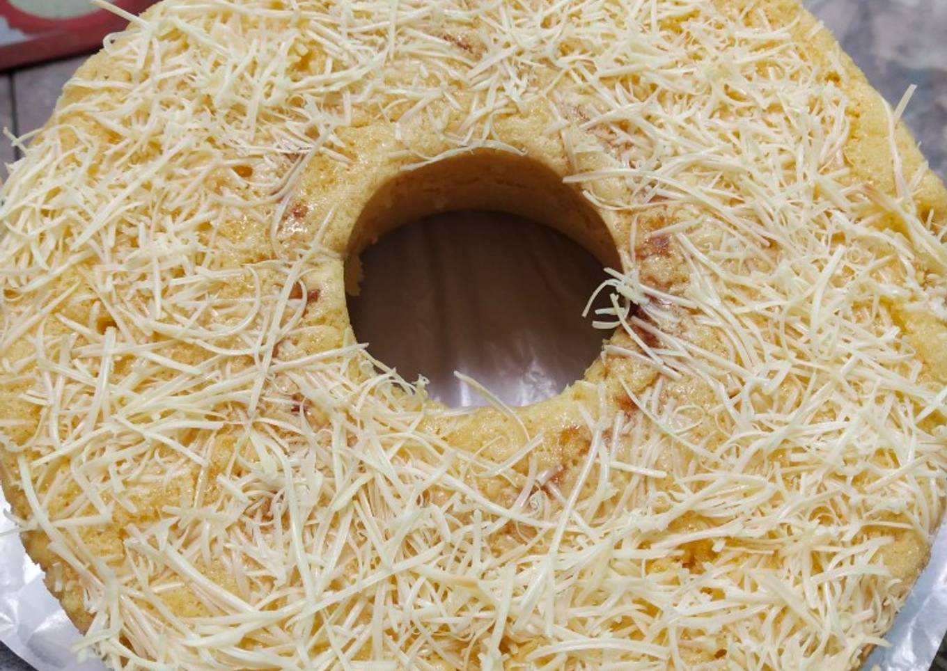 Kue bolu keju telur 5 anjeyy pokoknya anti gagal