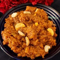 A picture of Gajar ka Halwa.