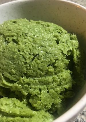 Una foto de Matcha ice Cream ~Helado de Té Verde Estilo Japonés~