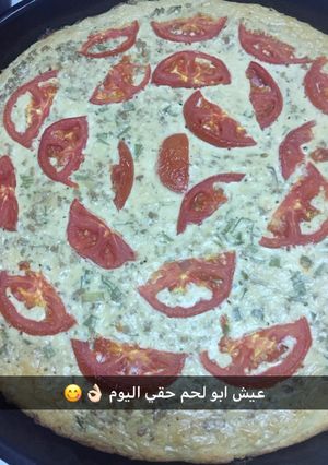 صورة لوصفة عيش باللحم من لمساتي