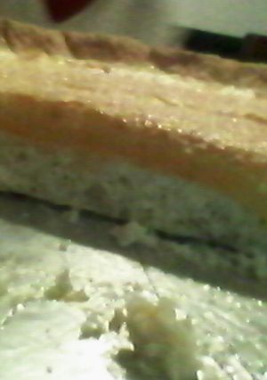 Una foto de Torta de limón🍋exquisito