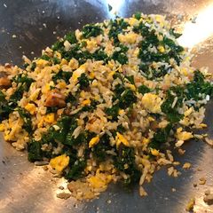 A picture of Salted fish fried rice.