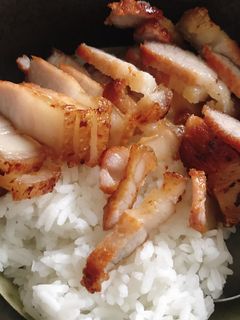 Hình của món Thịt muối chiên (ba chỉ chiên muối).