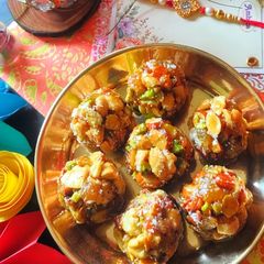 A picture of Dry Fruits Nuts Laddu.