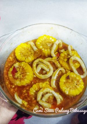 Foto resep Cumi Saus Padang