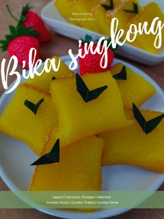 Foto resep Bika Singkong no Oven