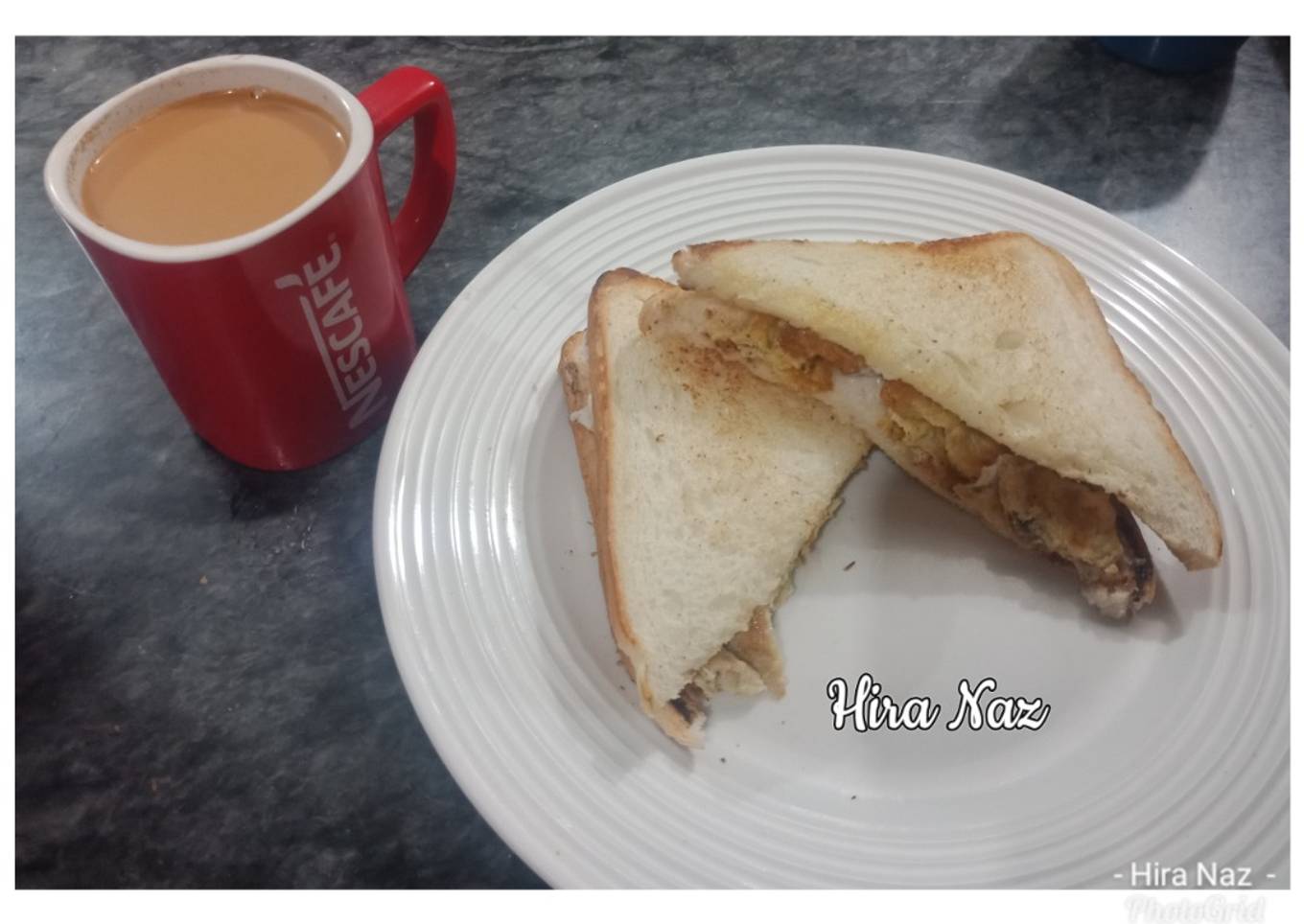 Fry Egg Sandwich