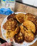 Panqueques de banana manzana