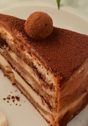 Zdjęcie przepisu Tort Tiramisu.