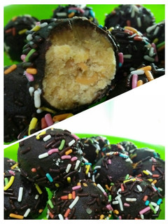 Foto resep Bola-bola coklat / cake pop simpel