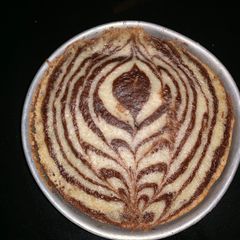 A picture of Zebra Design Cake.