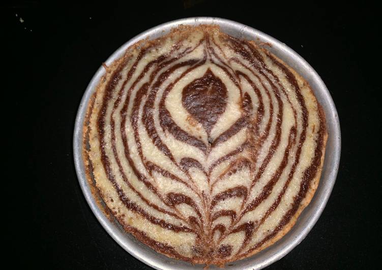 Easiest Way to Make Tasty Zebra Design Cake