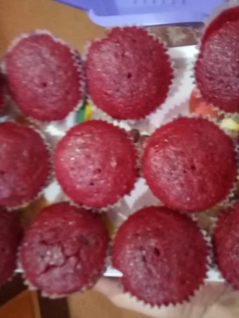 Easy Way Make Red velvet cup cake the Can Spoil the Tongue Perfect