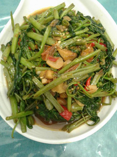Foto resep Tumis kangkung sambal terasi