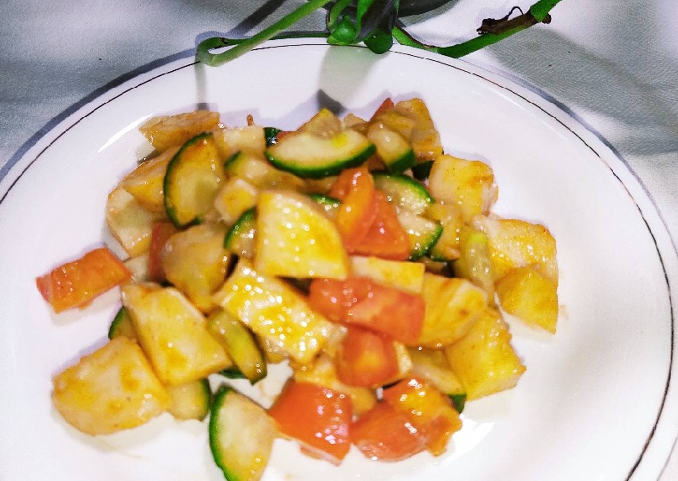 3 Colour Barbeque Veggie Salad