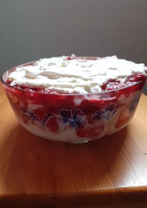 Epres trifle recept fotója