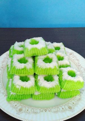 Foto resep Kue putu ayu