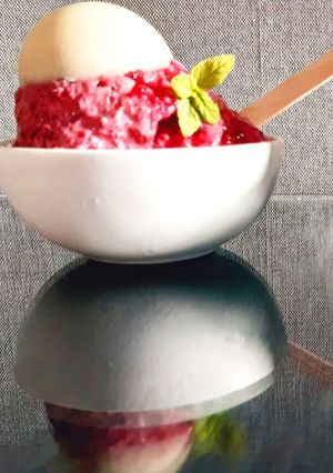 A picture of Beetroot Healthy Ice cream.