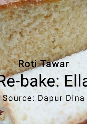 Foto resep Roti Tawar a la Dapur Dina