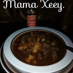 A picture of Beef and Irish soup.