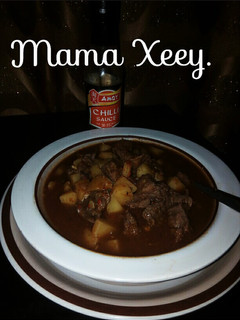A picture of Beef and Irish soup.