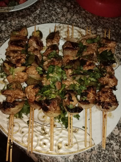 صورة لوصفة شيش طاووق