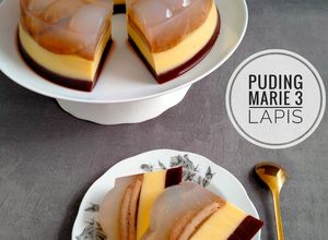 Foto resep Puding Marie 3 Susun