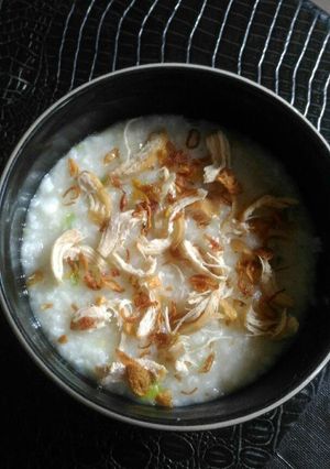 Foto resep Bubur Ayam ala Chinese Resto (Bubur Ayam Canton)