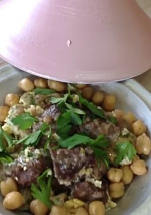 صورة لوصفة طاجين القصبة