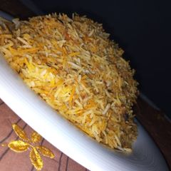 A picture of Biryani.
